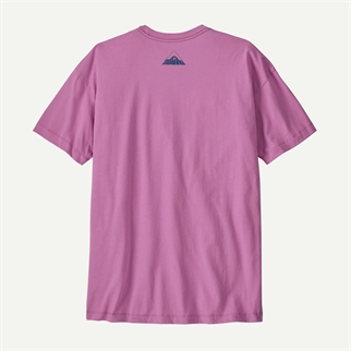 Patagonia Womens Oversized Driftways Organic TShirt brisk purple ryg